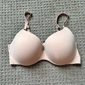 VS Beige Perfect Shape Bra 34DD